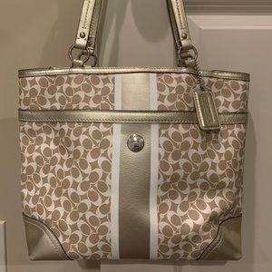 AUTHENTIC COACH CHELSEA SIGNATURE TOTE